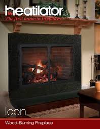 Heatilator Wood Icon Series Fireplace