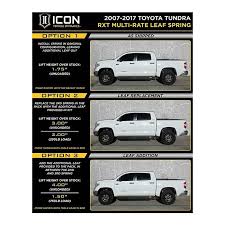 Icon Toyota Tundra Rxt Rear Suspension