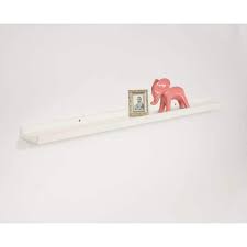 White Decorative Ledge Shelf