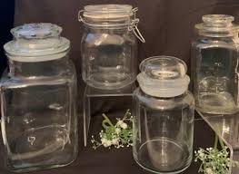 Glass Container Storage Jars