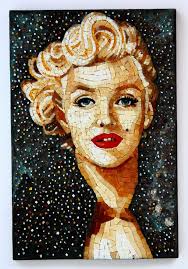 Marilyn Monroe Portrait In Italian