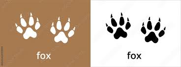 Fox Paw Print Trail Icon Cat Or Dog