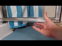 How To Fix A Shower Door Bottom Seal