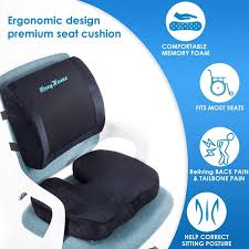 Icozyhome Coccyx Seat Cushion Lumbar
