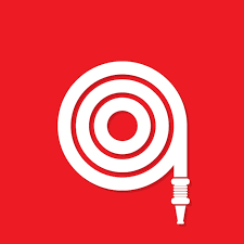 Fire Hose Reel Icon Premium Vector