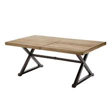 Rectangular Metal Outdoor Dining Table