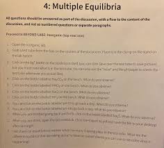 4 Multiple Equilibria 1 When You Are