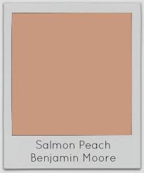 Benjamin Moore Salmon Peach