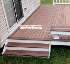 Threshold Ramp For Your Sliding Glass Door