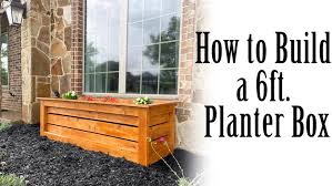 Diy Planter Box Shanty 2 Chic