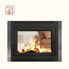 Wood Burning Fireplace Ambiance