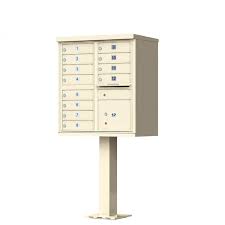 cbu mailbox pedestal