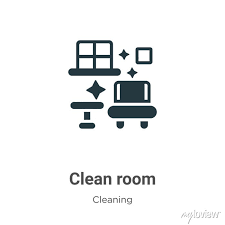 Clean Room Icon 9 Vector Icon Clean