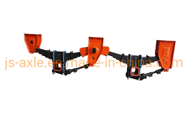 china walking beam suspension trailer