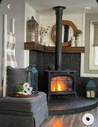 Wood Burning Stove Living Room Ideas
