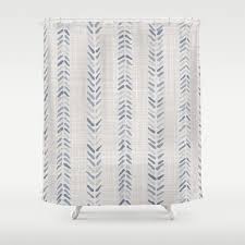Ecru Linen Grain Sack Shower Curtain