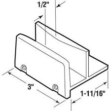Sliding Shower Door Bottom Guide