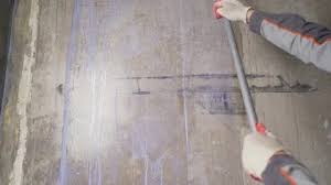 Cement Floor Stock Footage