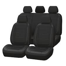 Autocraft Seat Cover Black Faux