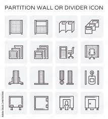 Partition Icon Also Called Room