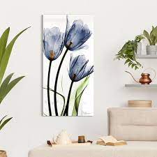 Empire Art Direct Three Blue Tulips