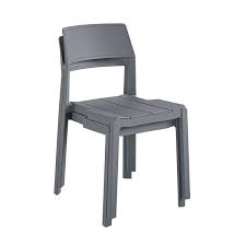 Indoor Outdoor Dining Chairs Charcoal