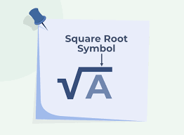 Square Root Definition Symbol
