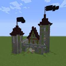Mini Castle Blueprints For Minecraft