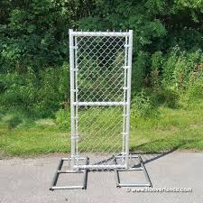 All Aluminum Chain Link Fence Single