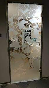 Sliding Decorative Glass Door For