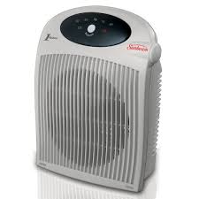 Sunbeam Portable Heater Fan With Alci