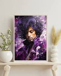 Prince Abstract Art Print Vibrant