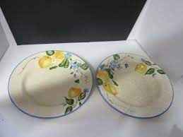 Lemons Dinner Plates Set Of 2 Ghana