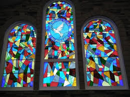 Stained Glass Church Windows W 125