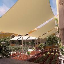 12 X 20 Rectangle Shade Sail Colourtree Color Beige