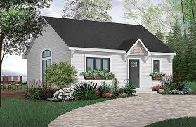Plan 65386 Cape Cod Style With 1 Bed