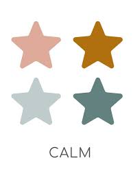 Colorful Stars Wall Decals Decobeez