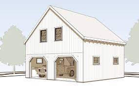 the attitash timber frame garage plan