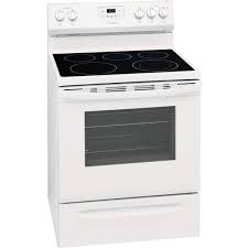 Electric Range With Manual Clean