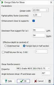 help shear design parameters autodesk
