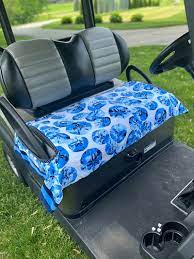 Blue Ss Terry Golf Cart Seat Cover