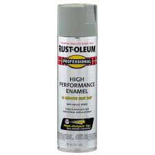 Rust Oleum 7519838 6pk Professional High Performance Enamel Spray Paint 14 Oz Stainless Steel 6 Pack