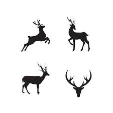 Deer Logo Vector Art Icons And