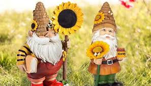 1 Or 2 Sunflower Gnome Dwarf Garden