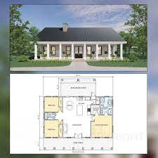 Design Modern Ranch Farmhouse 1500