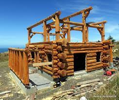 post and beam aspiring log homes