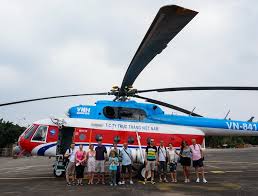 vietnam helicopter tours halong bay