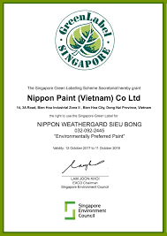 Awards Certifications Nippon Paint