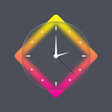Clock Icons Vector Mobile Ui