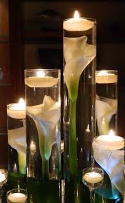 40 Glass Cylinder Wedding Centerpiece